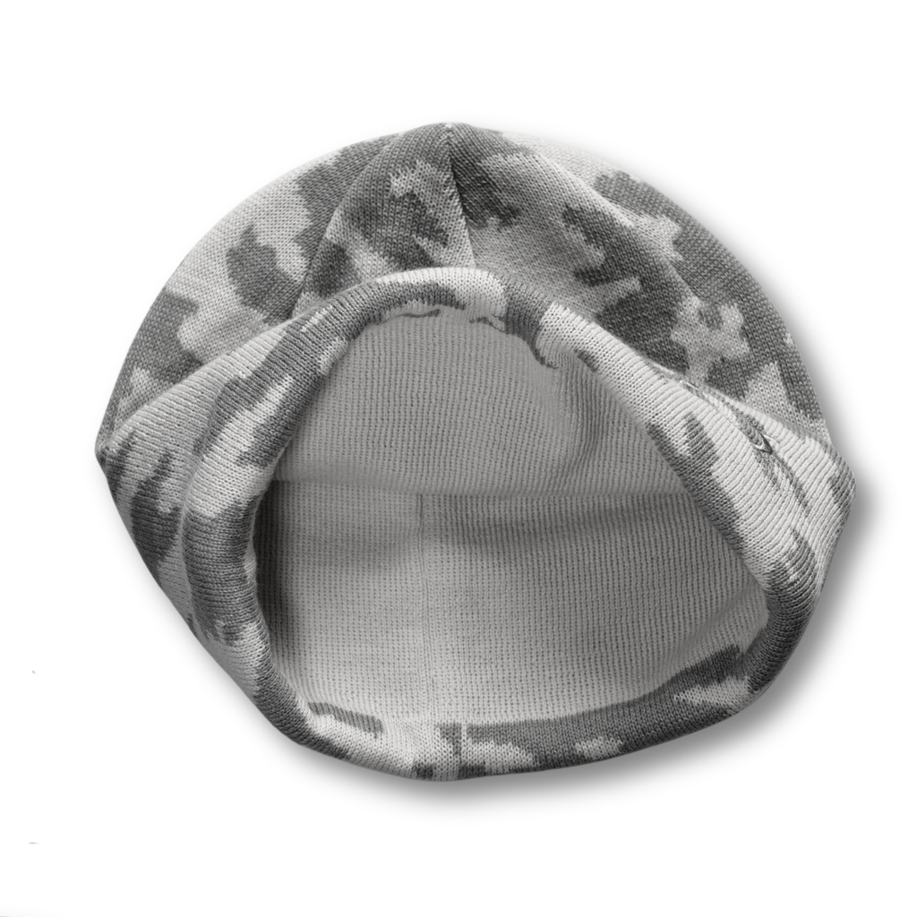 Variagated Standard Beanie - Snow Storm