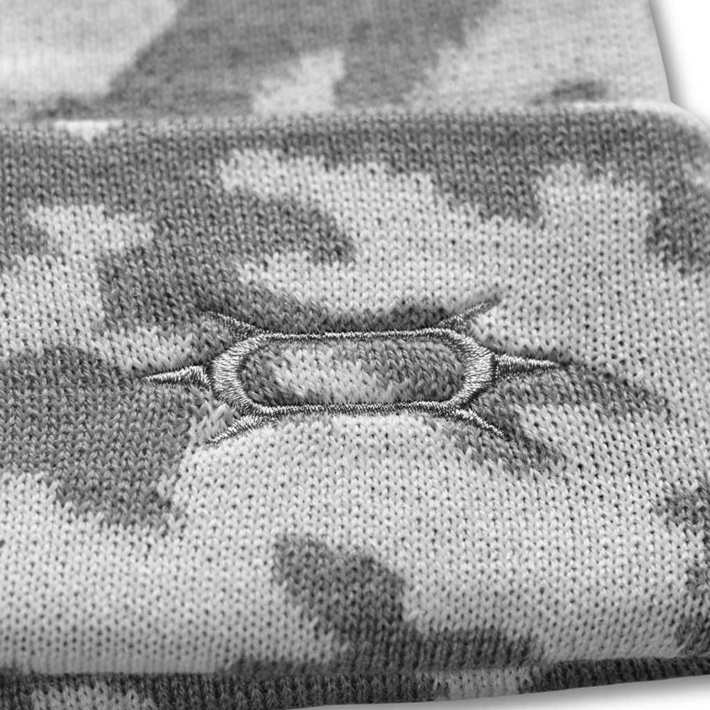 Variagated Standard Beanie - Snow Storm