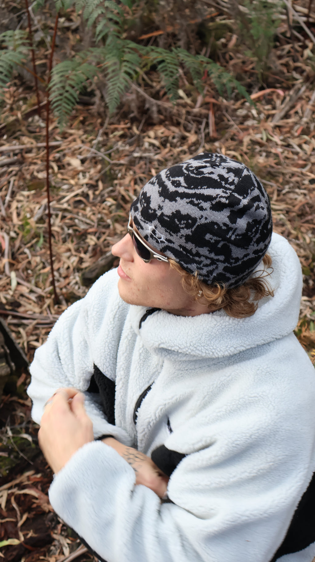 Camouflage Head Toque - Mountain Shadow