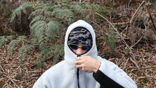 Camouflage Head Toque - Mountain Shadow