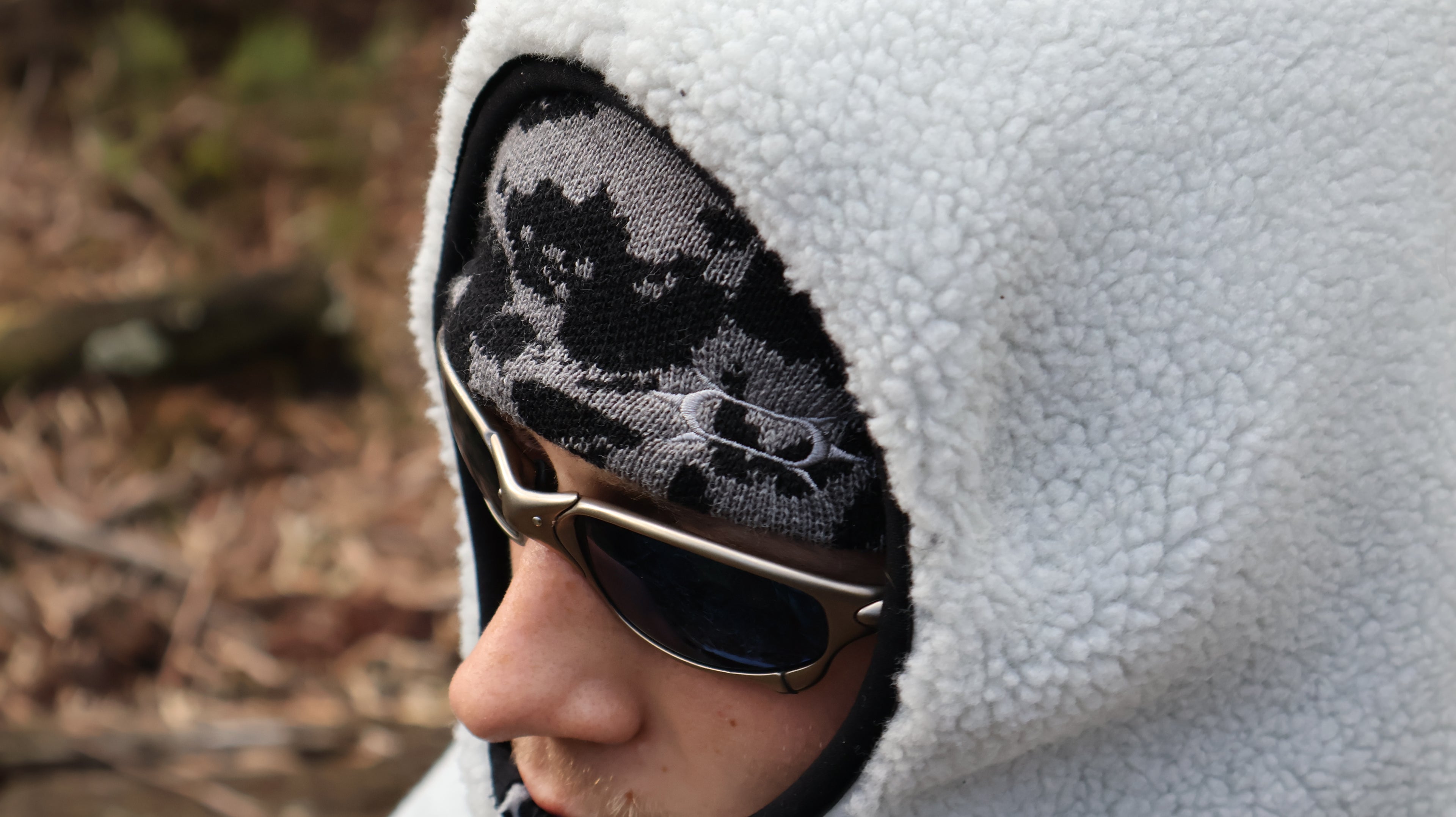 Camouflage Head Toque - Mountain Shadow